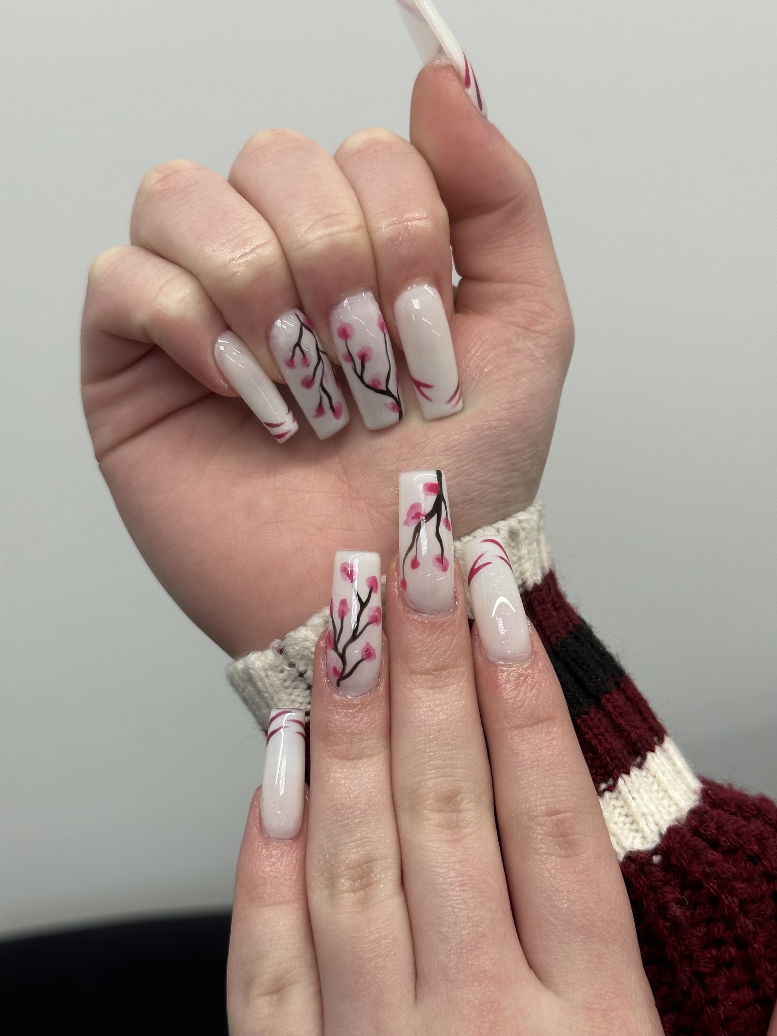 Nature Lounge nail work in Mansfield, Texas